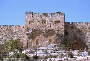 Golden Gate of Jerusalem - photo from FreeStockPhotos.com