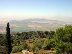 View from Peak of Mt. Tavor - Copyright Nir Alon